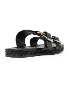 Buy ⌛ Forever New Uma Black Flat Slide 🌟 -Sandals Thongs Online Shop unnamed file 7766