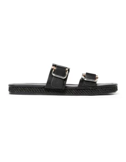 Buy ⌛ Forever New Uma Black Flat Slide 🌟 -Sandals Thongs Online Shop unnamed file 7767