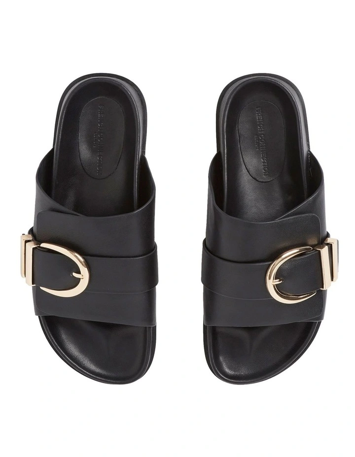 Deals π French Connection Aerin Leather Slide π 6 Deals π French Connection Aerin Leather Slide π - Image 4