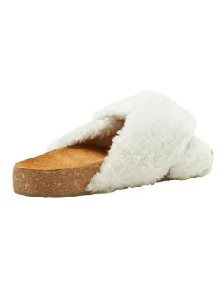 Best Sale 👍 Oxford Biome Off White Shearling Slide 🎉 -Sandals Thongs Online Shop unnamed file 7785