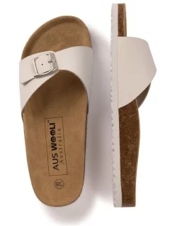 Outlet ❤️ Aus Wooli Ugg Toorak White 🩴 Sandals 🔥 -Sandals Thongs Online Shop unnamed file 7793