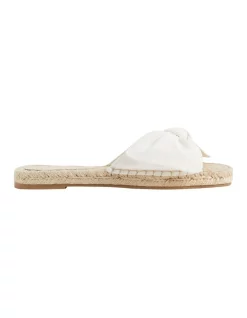 Budget ✨ Seed Heritage Sandra Knot Espadrille In White 🥰