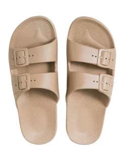 Outlet 😍 Freedom Moses Unisex Slide In Beige 🛒