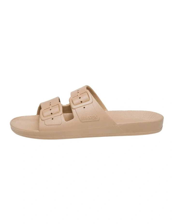 Outlet π Freedom Moses Unisex Slide In Beige π 4 Outlet π Freedom Moses Unisex Slide In Beige π - Image 2