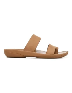 Discount 🤩 Naturalizer Gen N Drift Slide 🩴 Sandal In Tan 🎁
