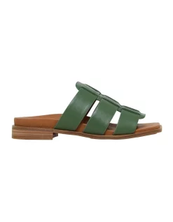 Coupon 🔔 Hush Puppies Honey 🩴 Sandal In Basil Green ❤️