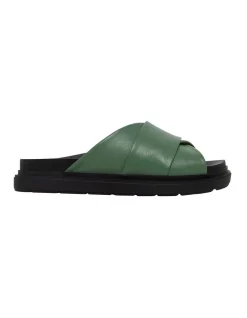 Buy ⌛ Hush Puppies Float 🩴 Sandal In Basil Green 👏