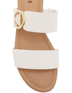 Coupon 🥰 Guess Speak 🩴 Sandal In White 👏 -Sandals Thongs Online Shop unnamed file 7976
