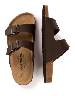 Buy ❤️ Aus Wooli Ugg Melbourne Brown 🩴 Sandals 💯 -Sandals Thongs Online Shop unnamed file 7987