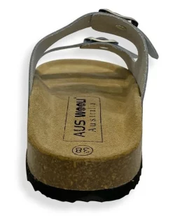 Flash Sale 😀 Aus Wooli Ugg Melbourne Silver 🩴 Sandals 🎁 -Sandals Thongs Online Shop unnamed file 7992