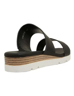 Outlet ⌛ Ravella Cary Black Smooth 🩴 Sandals 🎁 -Sandals Thongs Online Shop unnamed file 814