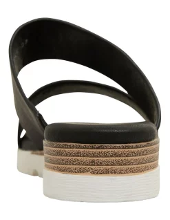 Outlet ⌛ Ravella Cary Black Smooth 🩴 Sandals 🎁 -Sandals Thongs Online Shop unnamed file 815