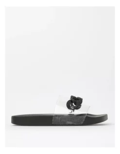 Budget 🎉 Miss Shop Icy Black 🩴 Sandal In Black 🛒