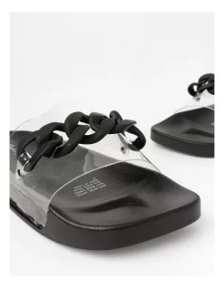 Budget 🎉 Miss Shop Icy Black 🩴 Sandal In Black 🛒 -Sandals Thongs Online Shop unnamed file 911