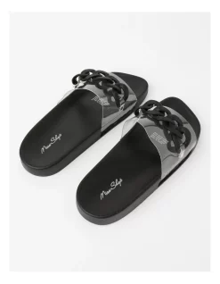 Budget 🎉 Miss Shop Icy Black 🩴 Sandal In Black 🛒 -Sandals Thongs Online Shop unnamed file 912